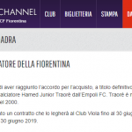 traore comunicato acf