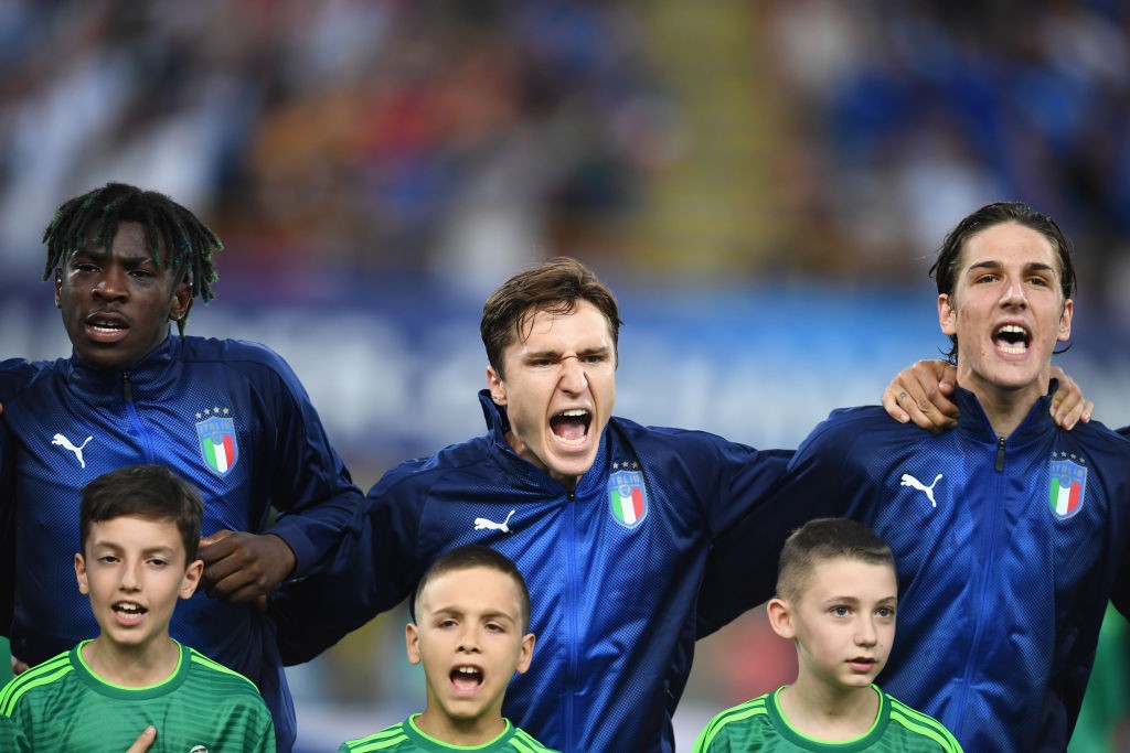 chiesa kean zaniolo italia nazionale