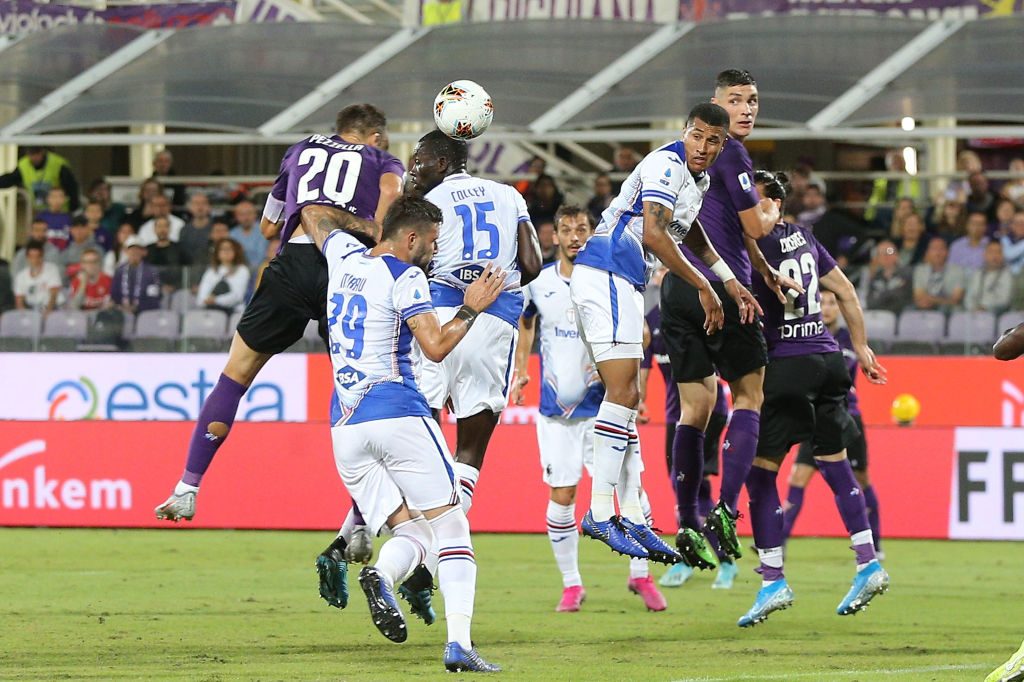 Pezzella gol Sampdoria