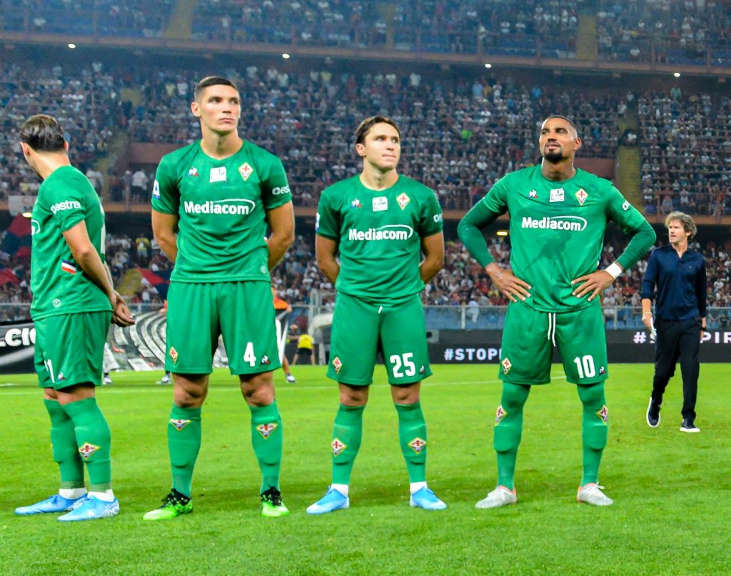 Chiesa, Boateng, Milenkovic maglia verde