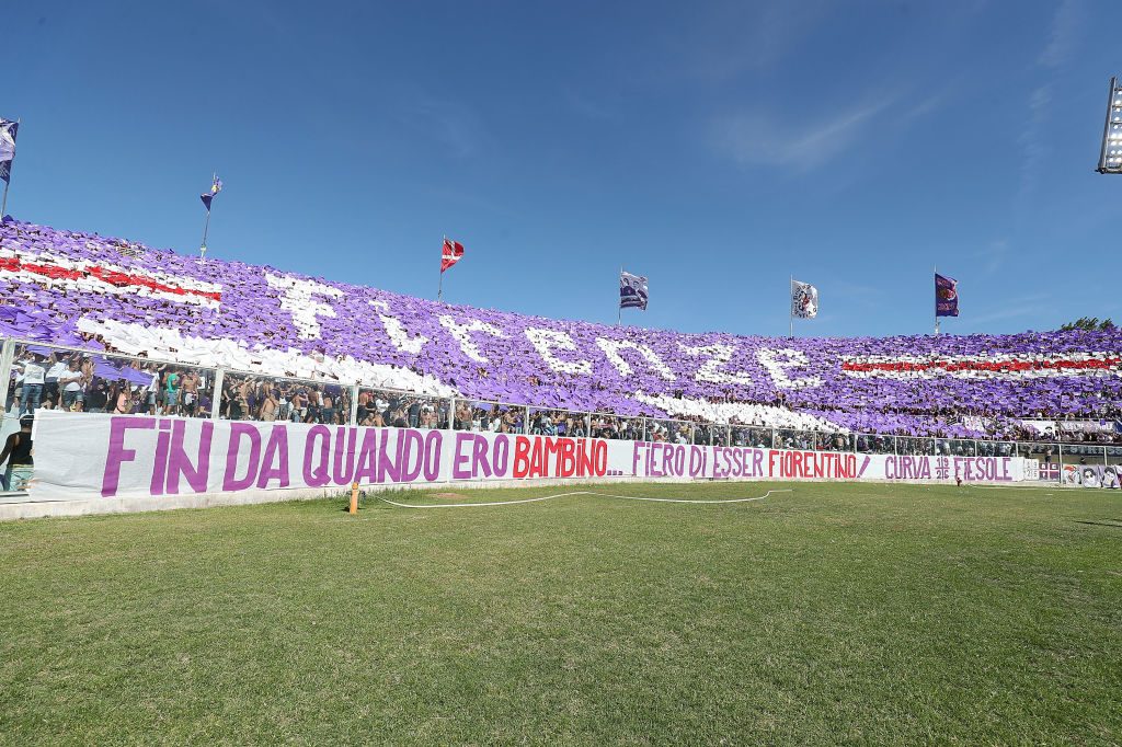Fiorentina coreografia Curva Fiesole