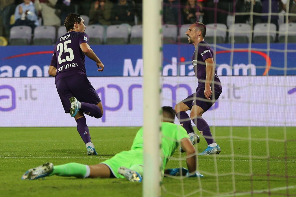 Chiesa Ribery gol Lazio