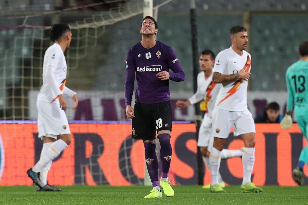 Vlahovic smorfia