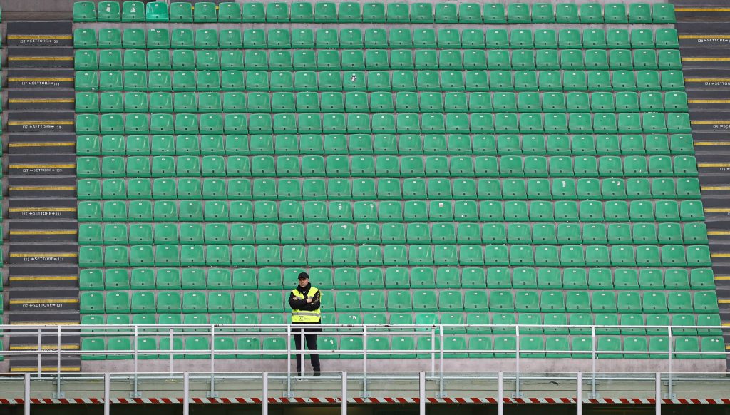 spalti San Siro