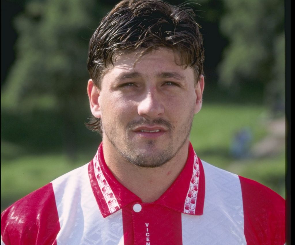 Aug 1996:  Marcelo Otero of Vicenza taken during the club photocall. Mandatory Credit: