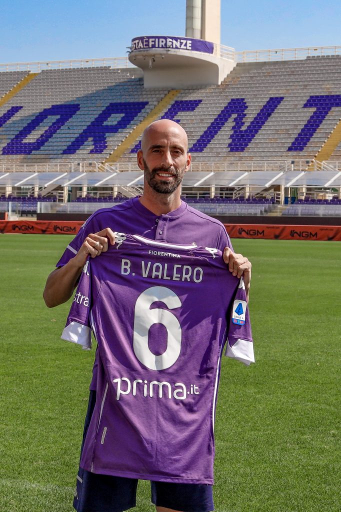 FIRENZE STADIO ARTEMIO FRANCHI PRESENTAZIONE NUOVO GIOCATORE DELLA FIORENTINA BORJA VALERO
