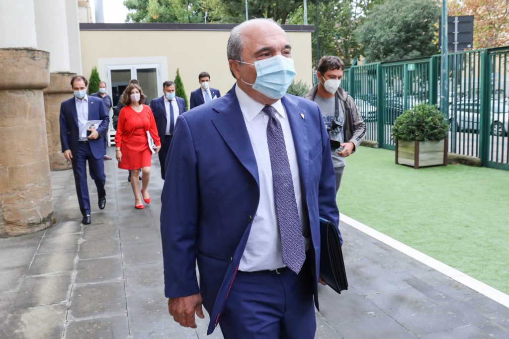 FIRENZE STADIO  ARTEMIO FRANCHI CONFERENZA STAMPA DEL PRESIDENTE DELLA FIORENTINA ROCCO COMMISSO