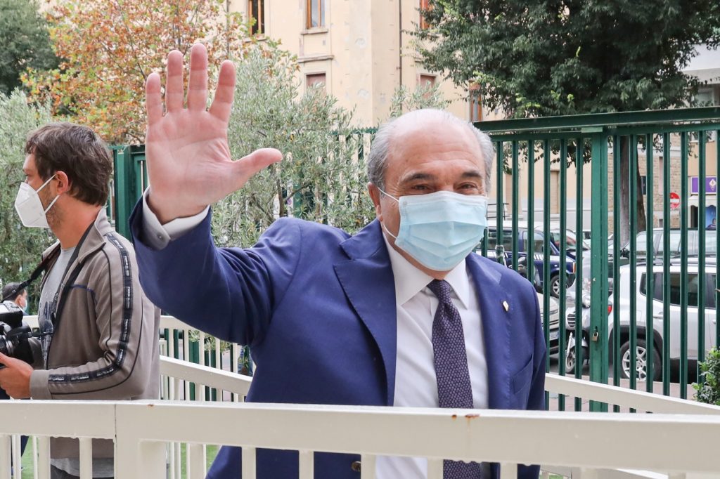 FIRENZE STADIO  ARTEMIO FRANCHI CONFERENZA STAMPA DEL PRESIDENTE DELLA FIORENTINA ROCCO COMMISSO