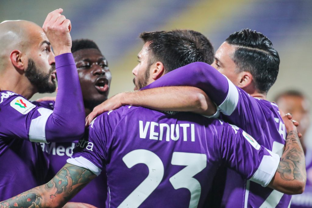 esultanza gruppo fiorentina