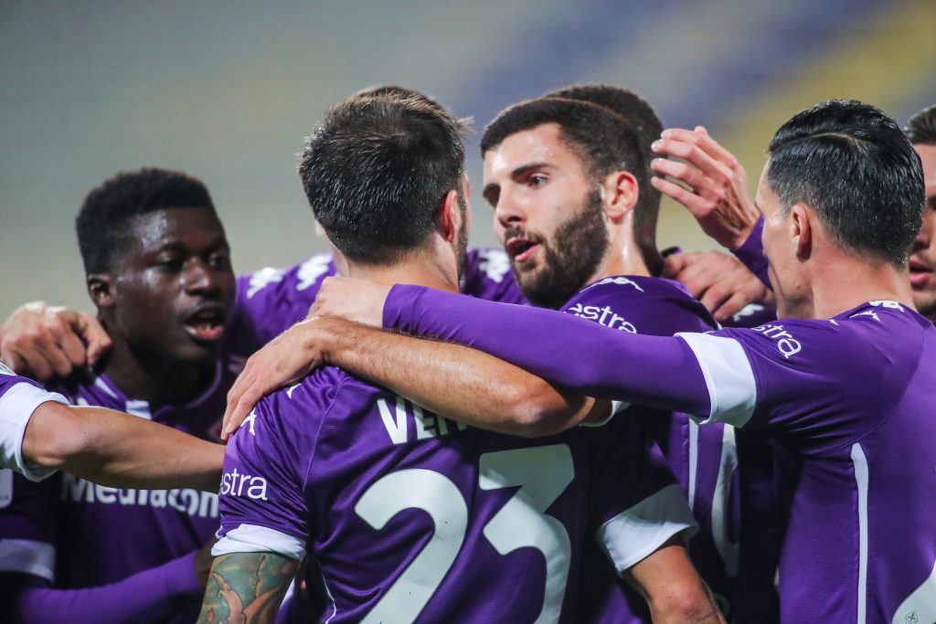 esultanza gruppo fiorentina