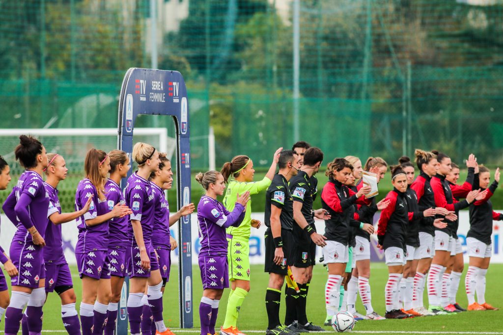 FIRENZE STADIO BOZZI DUE STRADE CALCIO FEMMINILE SERIE A FIORENTINA WOMENS VS MILAN