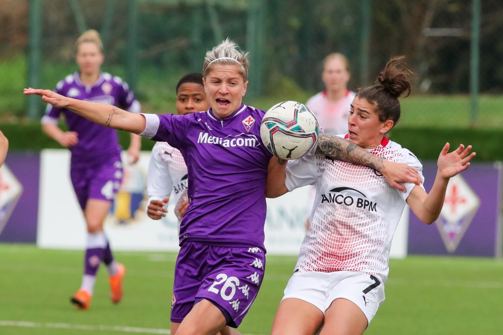 FIRENZE STADIO BOZZI DUE STRADE CALCIO FEMMINILE SERIE A FIORENTINA WOMENS VS MILAN