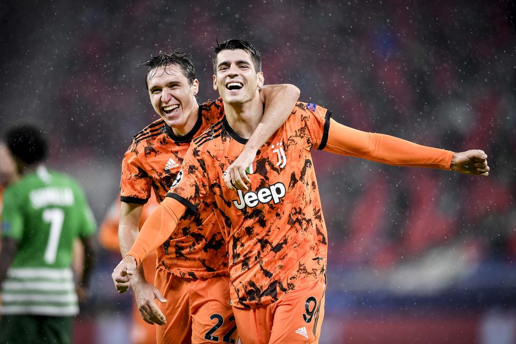 Chiesa Morata Juve