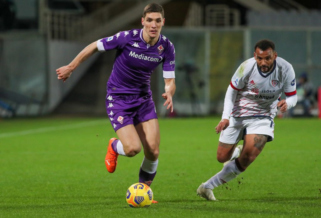 CAMPIONATO SERIE A DI CALCIO STADIO ARTEMIO FRANCHI FIORENTINA VS CAGLIARI