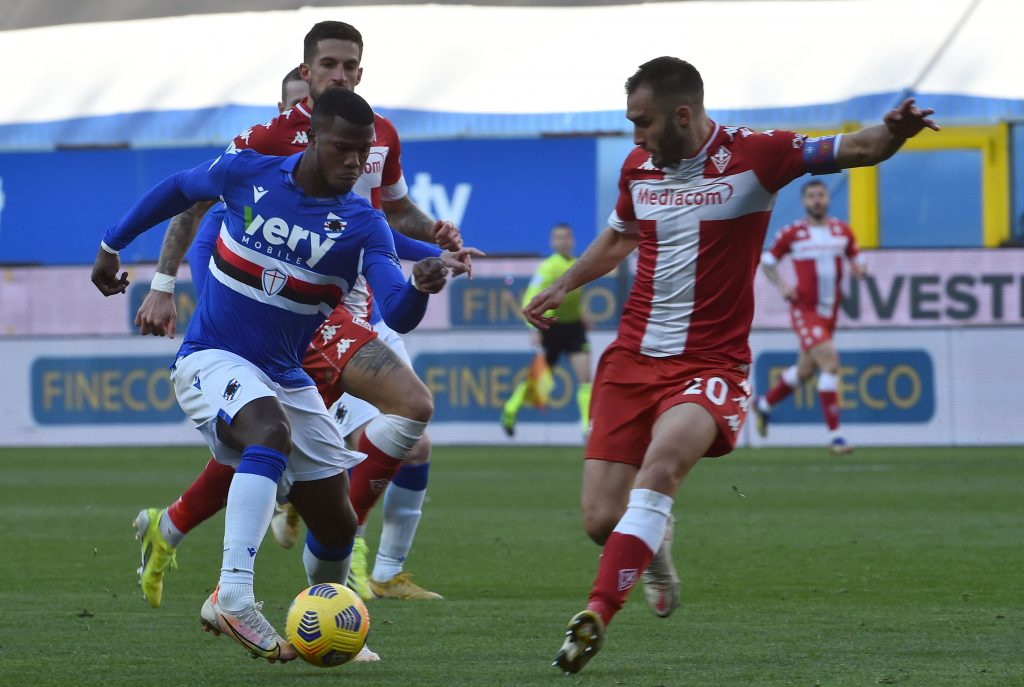 UC Sampdoria and ACF Fiorentina - Serie A