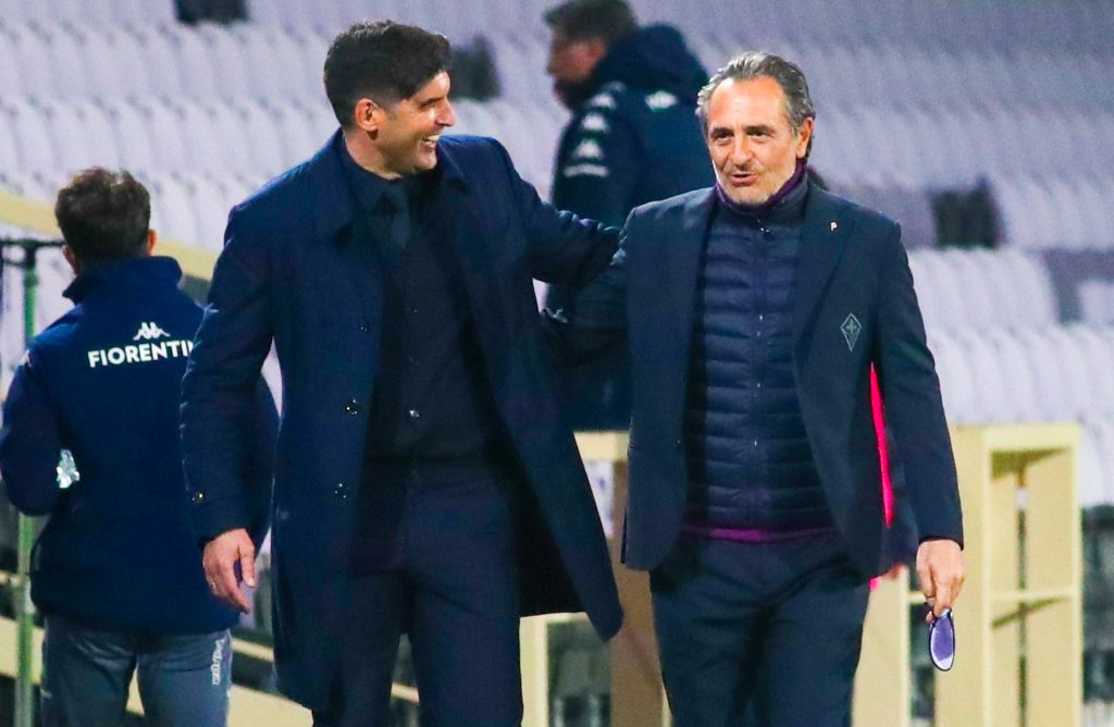 FIRENZE STADIO ARTEMIO FRANCHI CAMPIONATO DI SERIE A FIORENTINA VS ROMA