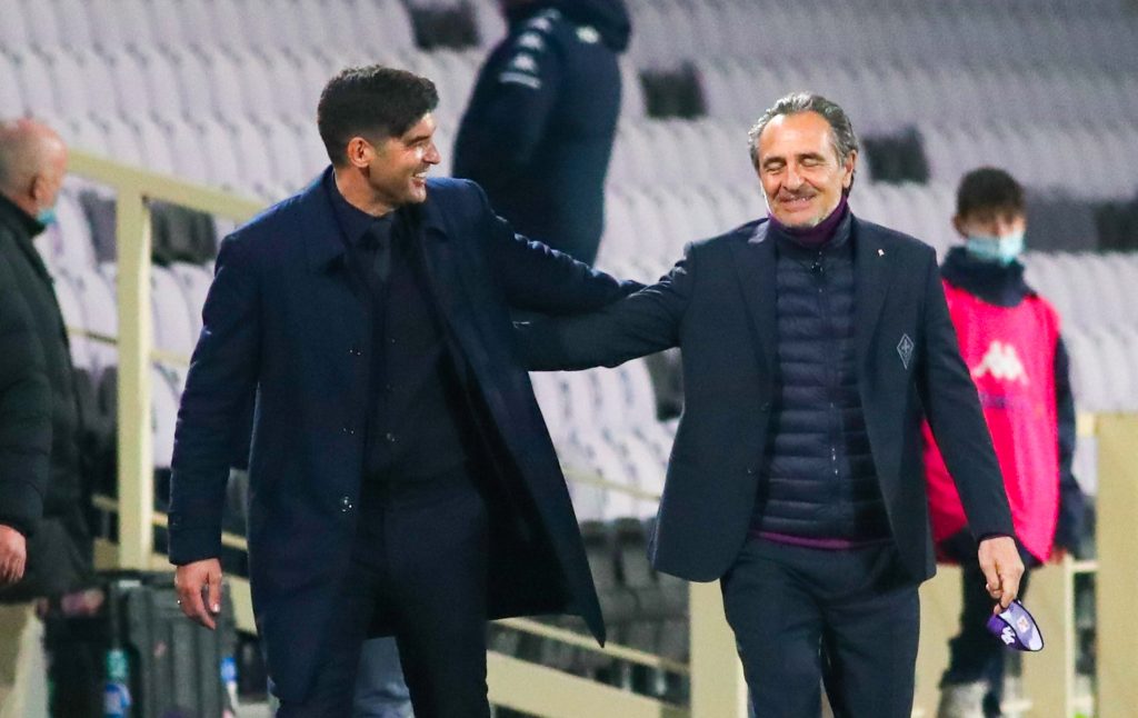 FIRENZE STADIO ARTEMIO FRANCHI CAMPIONATO DI SERIE A FIORENTINA VS ROMA