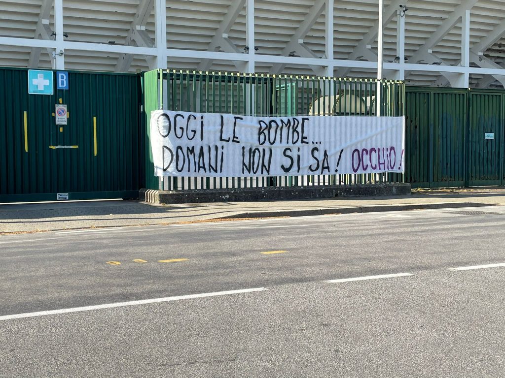 Striscione Curva Fiesole