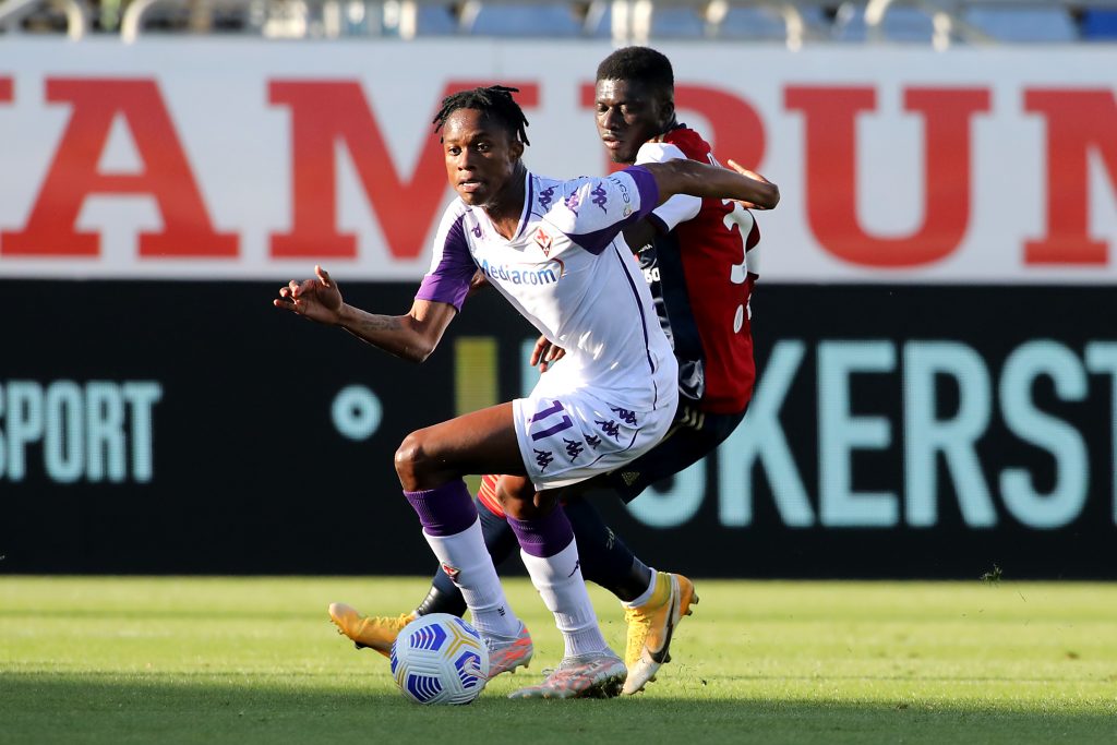 Kouame - Cagliari Calcio  v ACF Fiorentina - Serie A