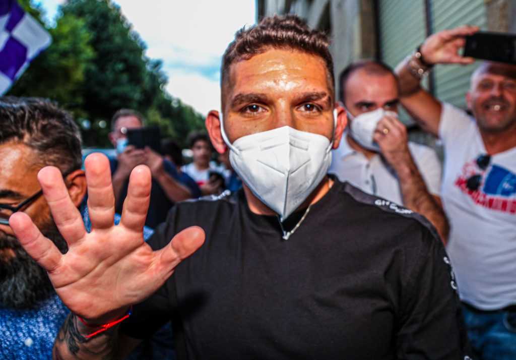 FIRENZE FANFANI VISITE MEDICHE DEL NUOVO GIOCATORE DELLA FIORENTINA LUCAS TORREIRA