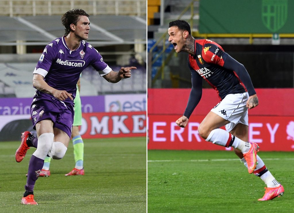 Vlahovic e Scamacca