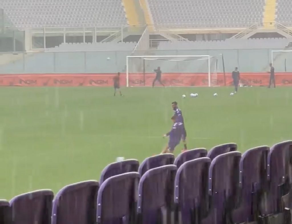 Allenamento screen