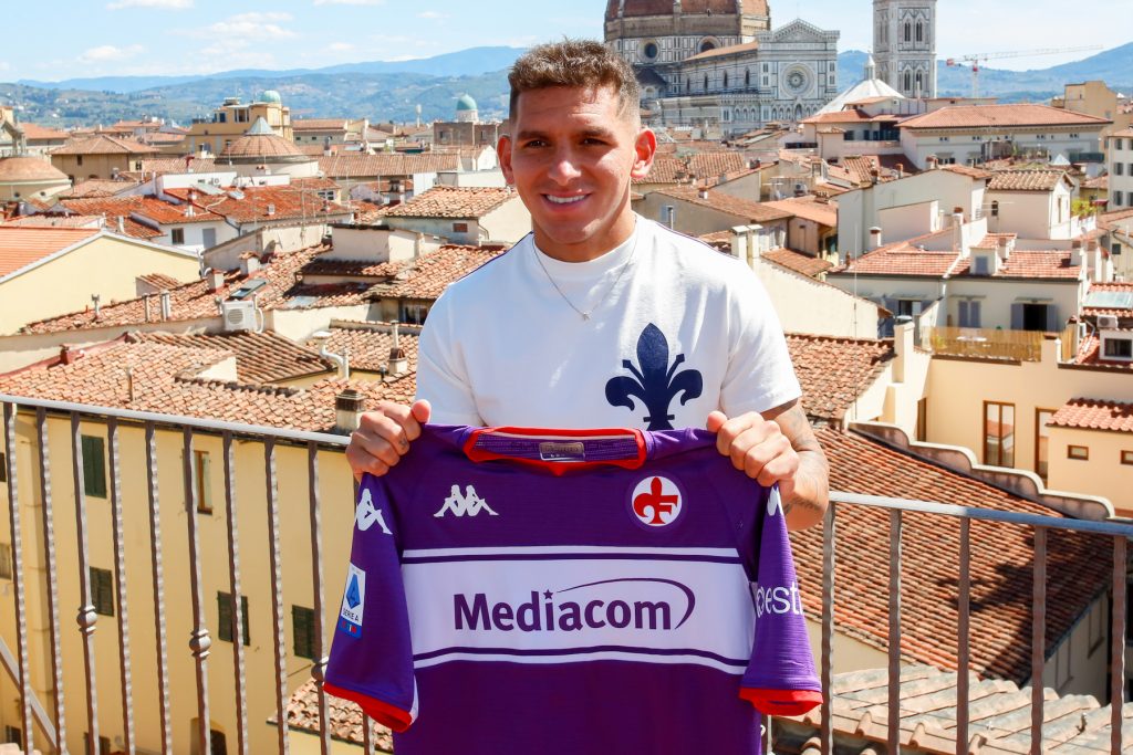 FIRENZE HOTEL BAGLIONI PRESENTAZIONE GIOCATORE DELLA FIORENTINA LUCAS TORREIRA