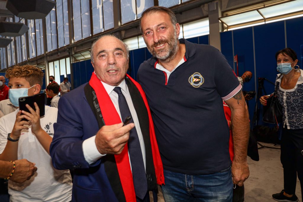 FIRENZE COVERCIANO CENTRO TECNICO 41° EDIZIONE PREMIO NEREO ROCCO CON JOE BARONE E ROCCO COMMISSO PRERSIDENTE DELLA FIORENTINA CALCIO