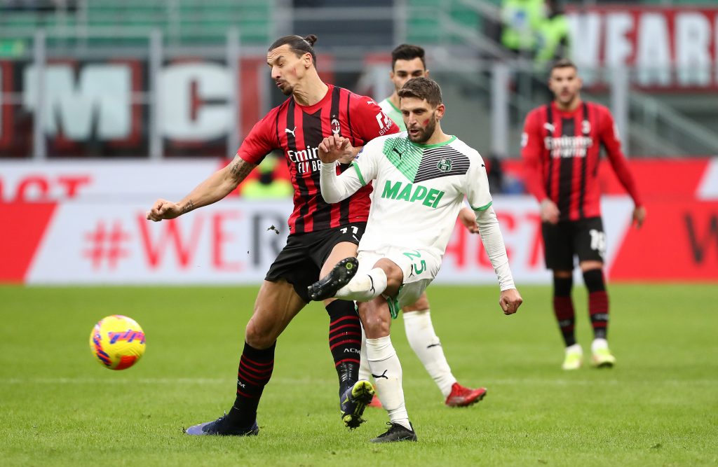AC Milan v US Sassuolo - Serie A