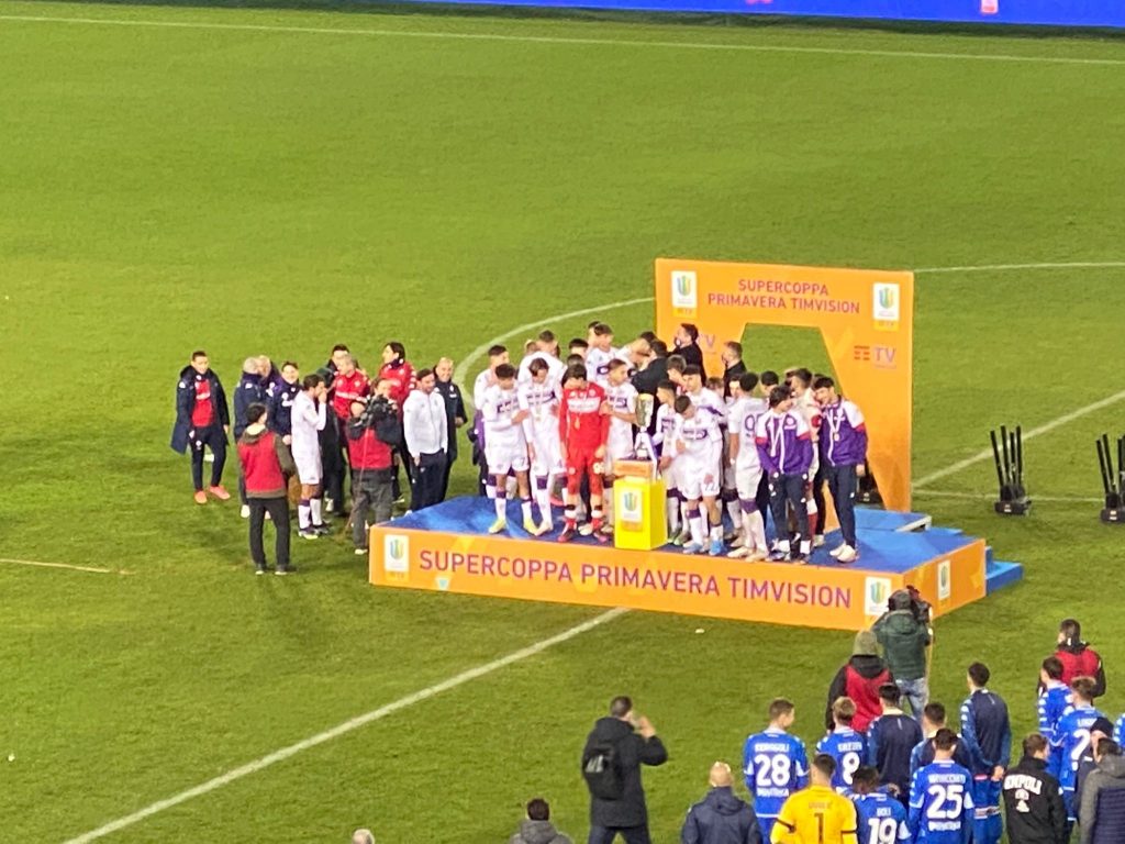 Primavera premiazione Supercoppa