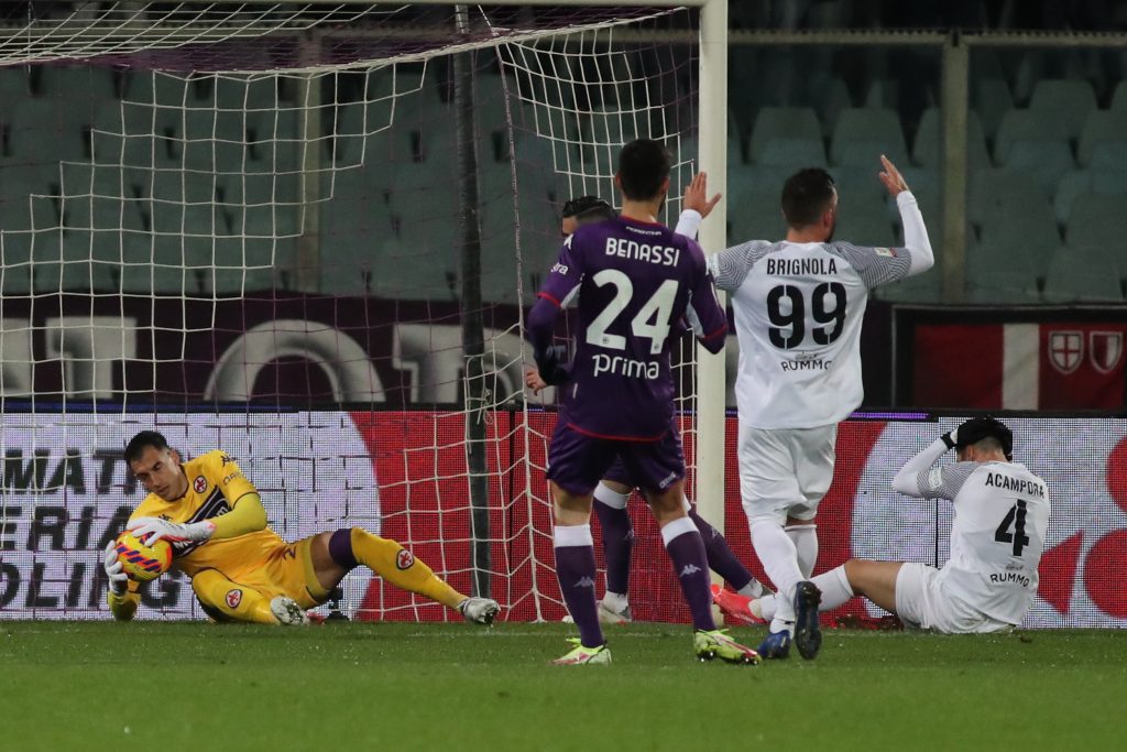 FIRENZE STADIO ARTEMIO FRANCHI PARTITA COPPA ITALIA 2021 2022 FIORENTINA VS BENEVENTO
