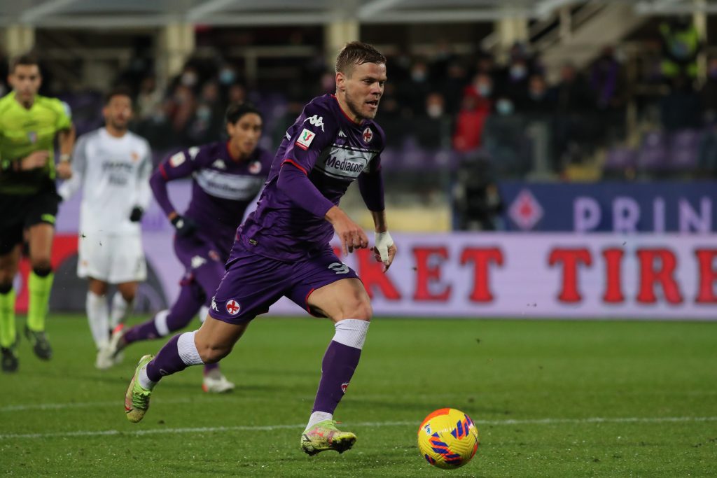 FIRENZE STADIO ARTEMIO FRANCHI PARTITA COPPA ITALIA 2021 2022 FIORENTINA VS BENEVENTO