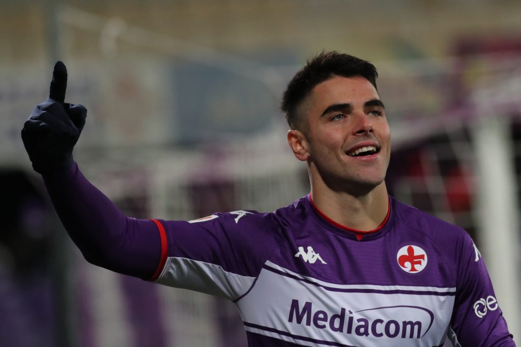 FIRENZE STADIO ARTEMIO FRANCHI PARTITA COPPA ITALIA 2021 2022 FIORENTINA VS BENEVENTO