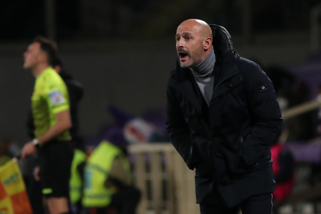 FIRENZE STADIO ARTEMIO FRANCHI PARTITA COPPA ITALIA 2021 2022 FIORENTINA VS BENEVENTO