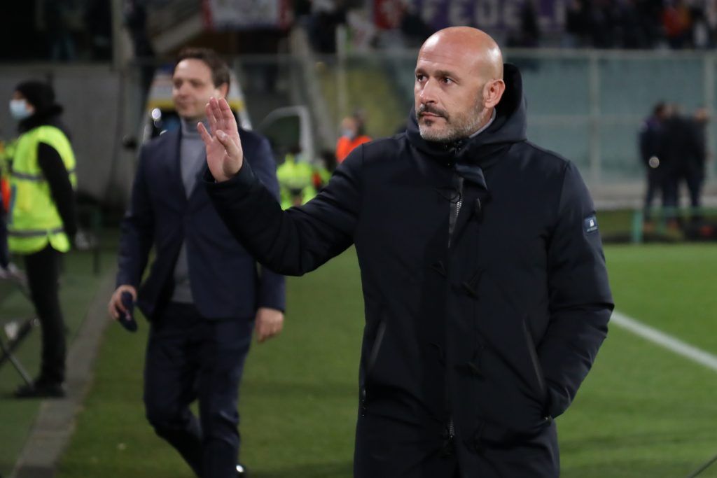 FIRENZE STADIO ARTEMIO FRANCHI PARTITA COPPA ITALIA 2021 2022 FIORENTINA VS BENEVENTO