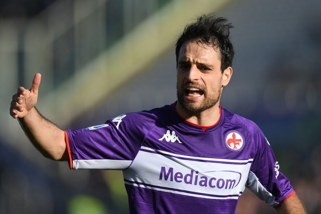 Bonaventura in Fiorentina-Sassuolo del 19/12/2021