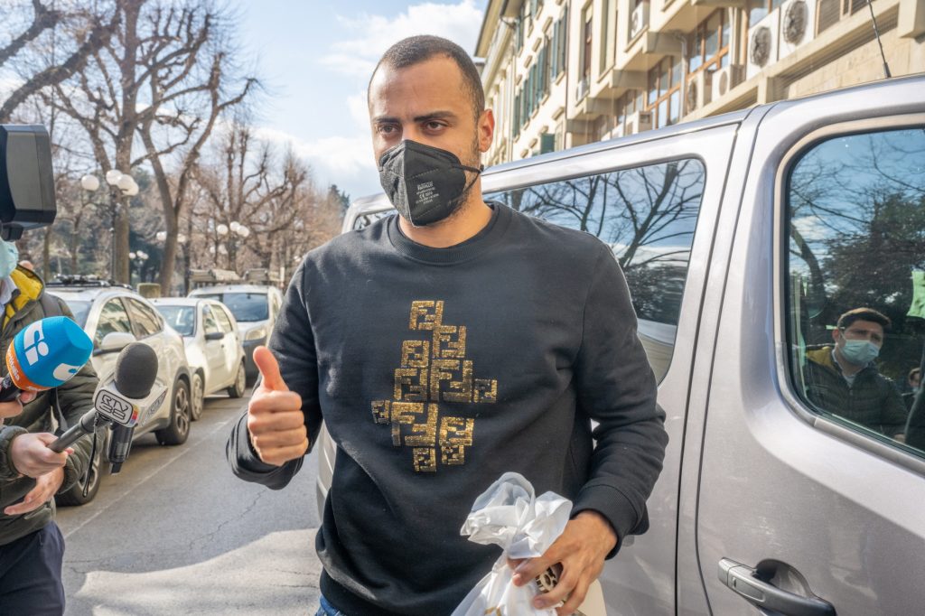 CABRAL ARRIVA ALL'ISTITUTO FANFANI PER LE VISITE MEDICHE PER LA FIORENTINA