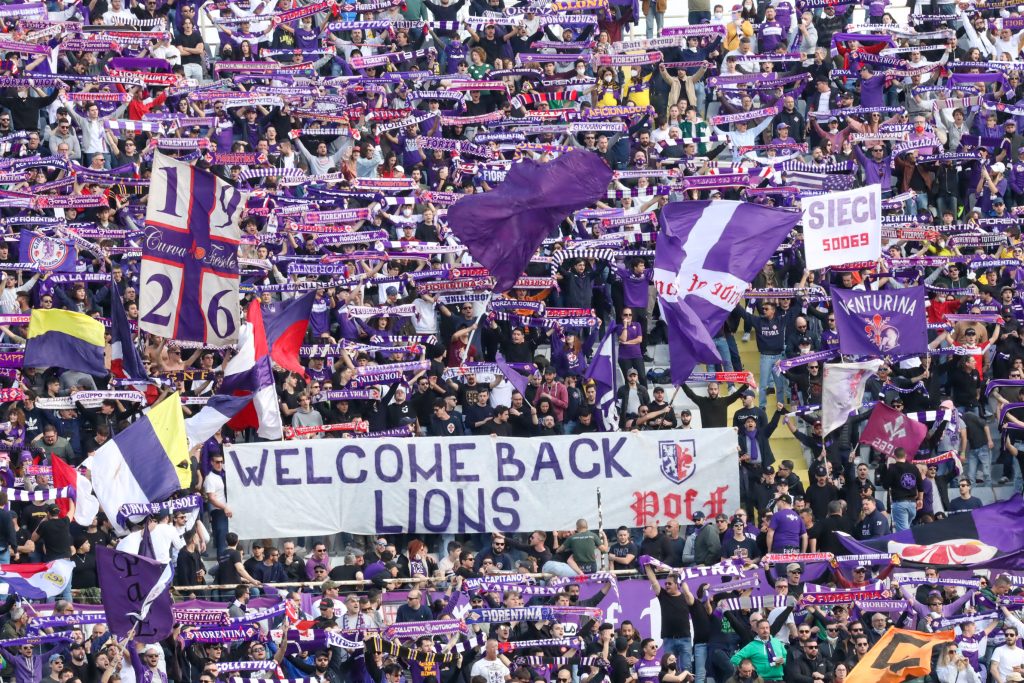 Tifosi FIRENZE STADIO ARTEMIO FRANCHI SERIE A FIORENTINA VS ATALANTA