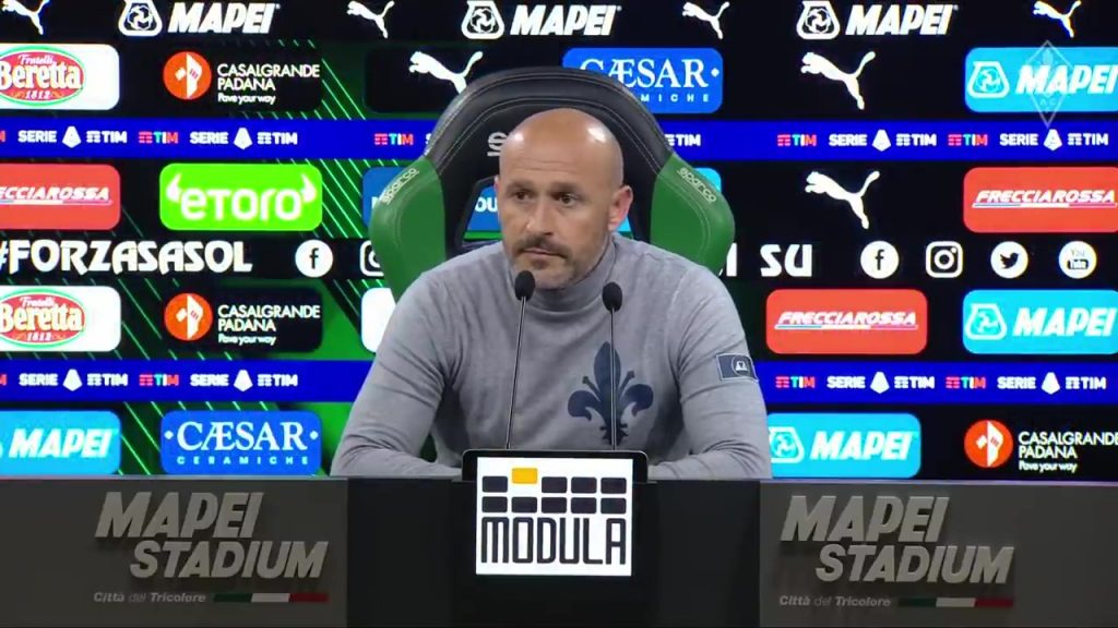 📡 _ Mixed Zone Sassuolo vs Fiorentina_ Mister Vincenzo Italiano_Moment