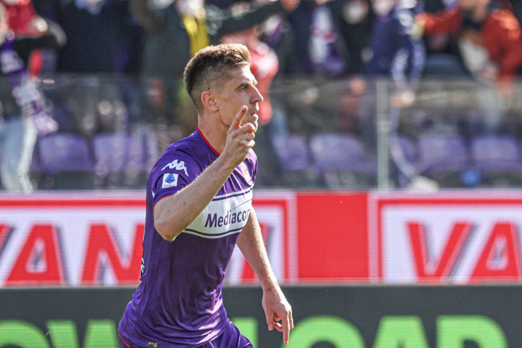 Piatek FIORENTINA VS ATALANTA