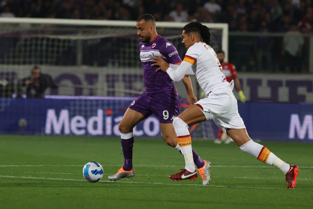 FIRENZE STADIO ARTEMIO FRANCHI PARTITA CAMPIONATO SERIE A 2021 2022 FIORENTINA VS ROMA