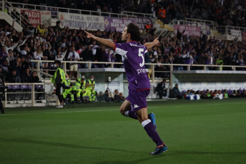 FIRENZE STADIO ARTEMIO FRANCHI PARTITA CAMPIONATO SERIE A 2021 2022 FIORENTINA VS ROMA