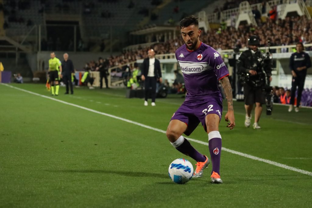 FIRENZE STADIO ARTEMIO FRANCHI PARTITA CAMPIONATO SERIE A 2021 2022 FIORENTINA VS ROMA