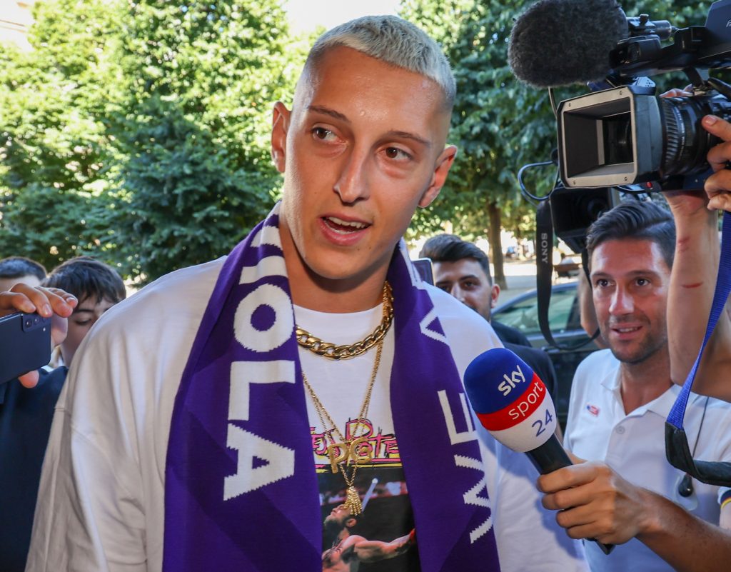 FIRENZE VISITE. MEDICHE DEL NUOVO GIOCATORE DELLA FIORENTINA PIERLUIGI GOLLINI NELLA FOTO