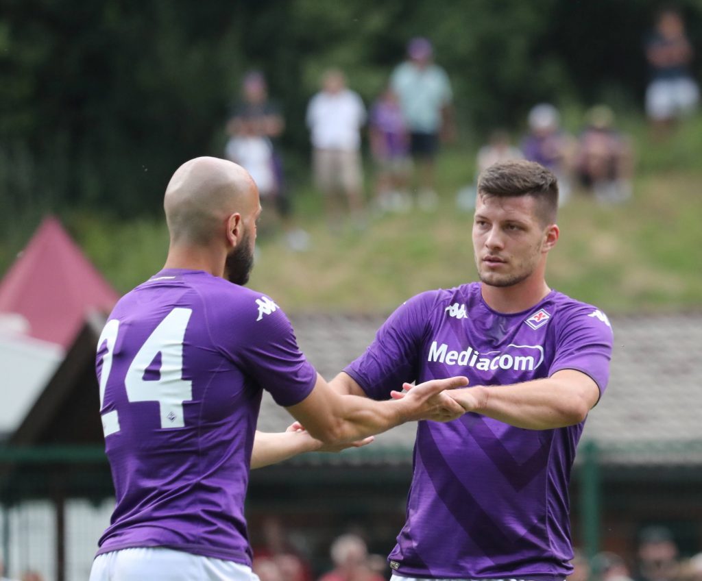 MOENA RITIRO ESTIVO DELLA FIORENTINA