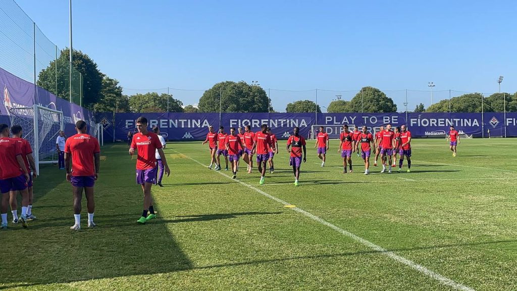 rifinitura squadra allenamento campini
