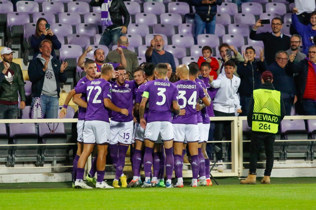 FIRENZE STADIO ARTEMIO FRANCHI CONFERENCE LEAGUE FIORENTINA VS HEARTS