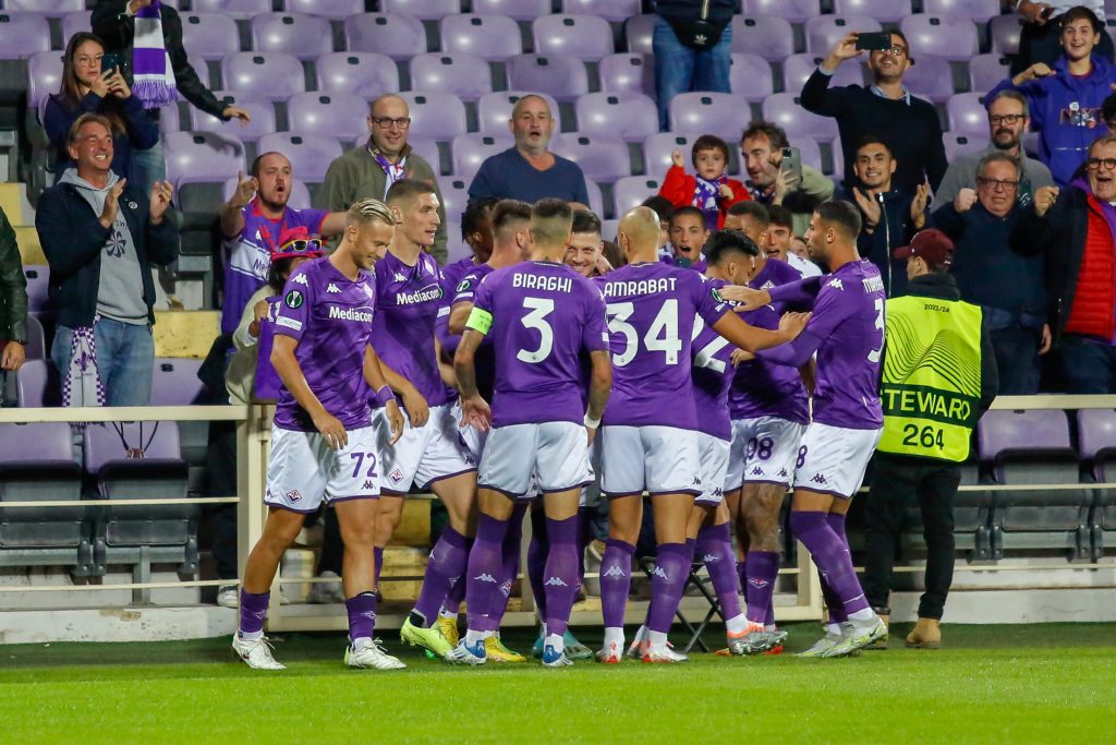 FIRENZE STADIO ARTEMIO FRANCHI CONFERENCE LEAGUE FIORENTINA VS HEARTS