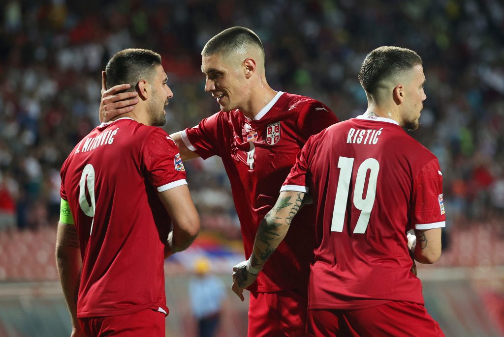 Serbia v Slovenia: UEFA Nations League - League Path Group 4