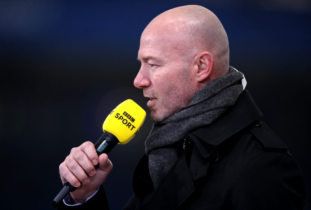 Alan Shearer bbc